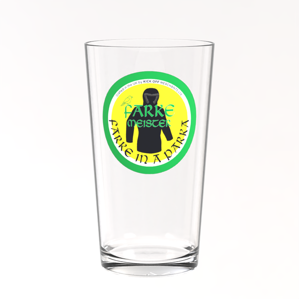 Norwich City Pint Glass - Daniel Farke