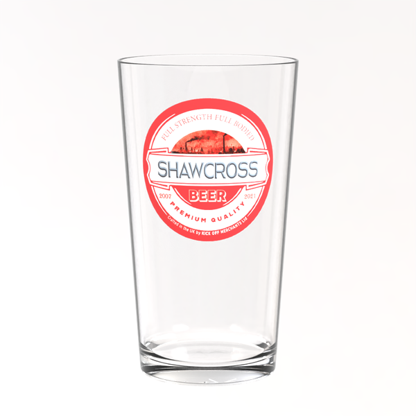 Stoke City Pint Glass - Ryan Shawcross