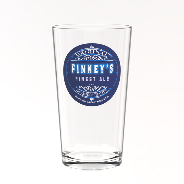 Preston Pint Glass - Sir Tom Finney