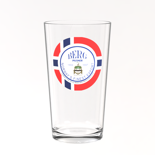 Blackburn Rovers Pint Glass - Henning Berg