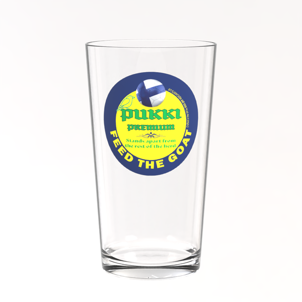 Norwich City Pint Glass - Teemu Pukki