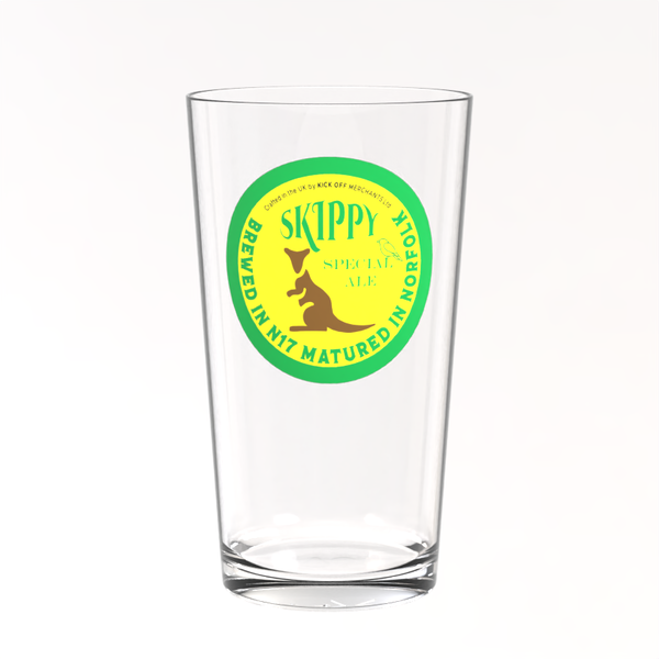 Norwich City Pint Glass - Oliver Skipp