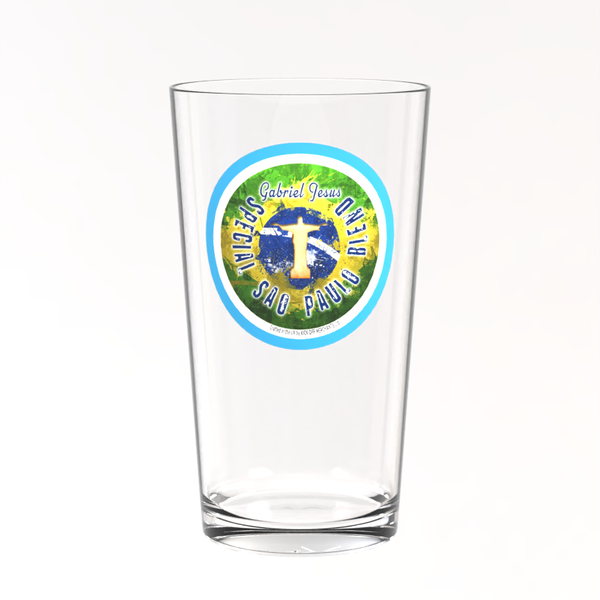 Manchester City Pint Glass - Gabriel Jesus