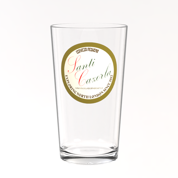 Arsenal Pint Glass - Santi Carzola
