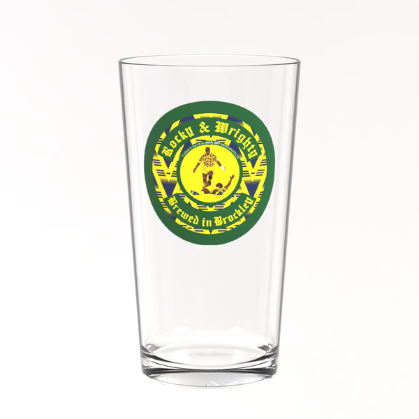 Arsenal Pint Glass - Rocky & Wrighty