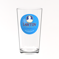 Everton Pint Glass - Tommy Lawton