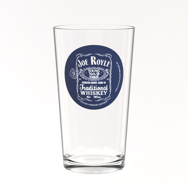 Everton Pint Glass - Joe Royle