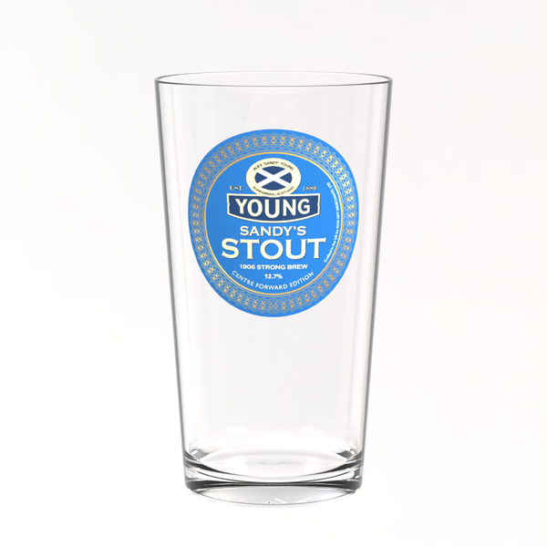 Everton Pint Glass - Sandy Young