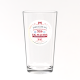 West Ham Pint Glass - Vic Watson