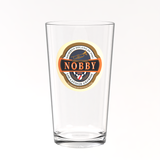 Newcastle Pint Glass - Nobby Solano