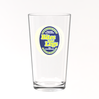 Leeds United Pint Glass - Norman Hunter