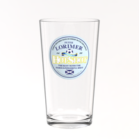 Leeds United Pint Glass - Peter Lorimer