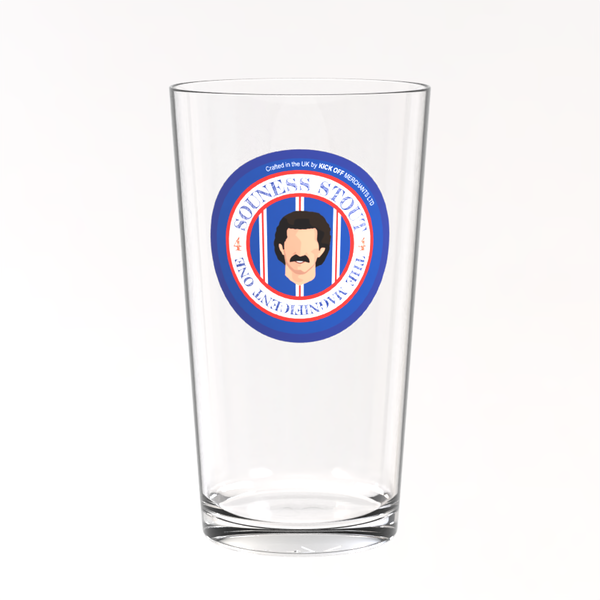 Rangers Pint Glass - Graeme Souness
