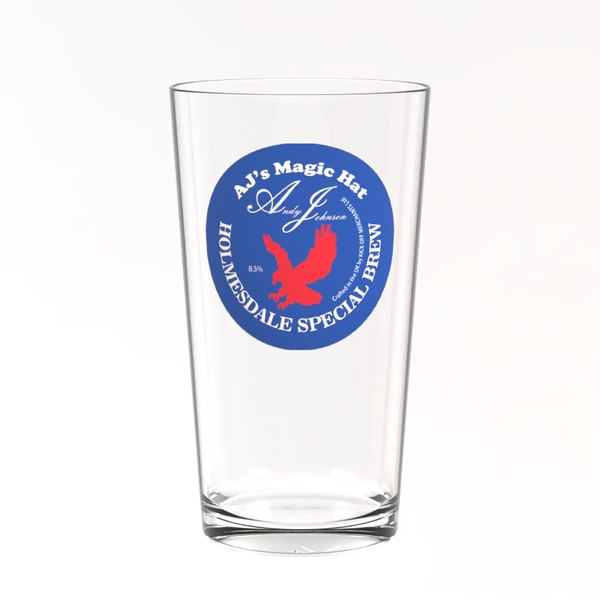 Crystal Palace Pint Glass - Andrew Johnson