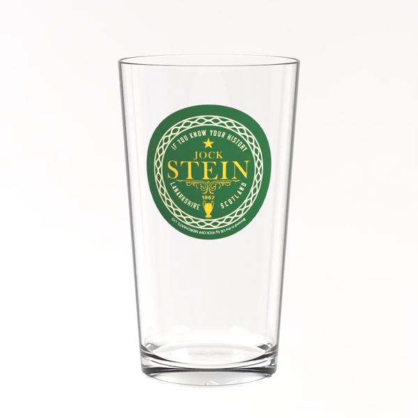 Celtic Pint Glass - Jock Stein