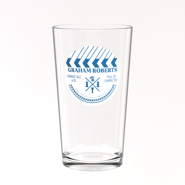 Tottenham Pint Glass - Graham Roberts