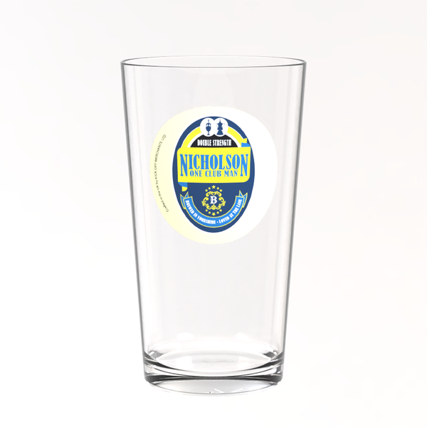 Tottenham Pint Glass - Bill Nicholson