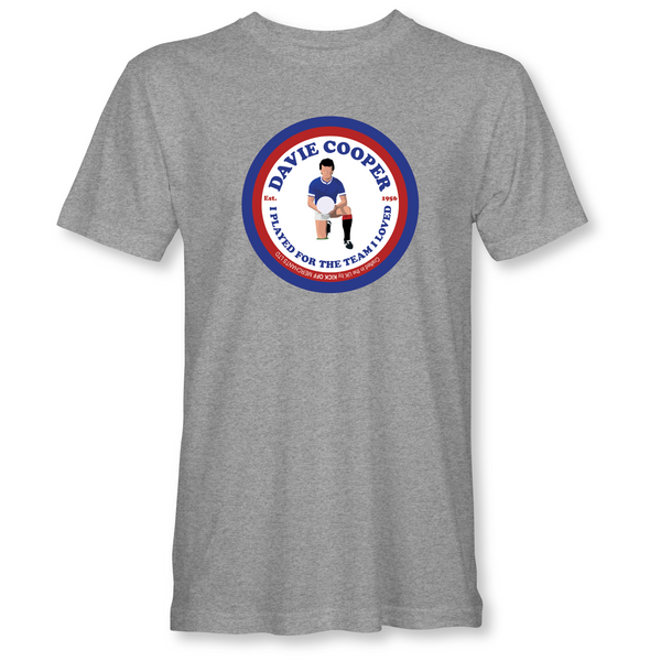 Rangers T-Shirt - Davie Cooper