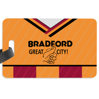 Bradford City Luggage Label