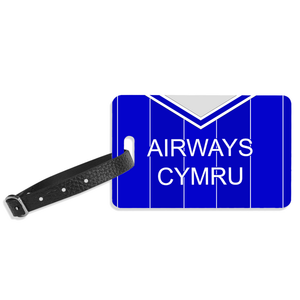 Cardiff City Luggage Label