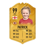 Personalised FUT Card - Gold Rare