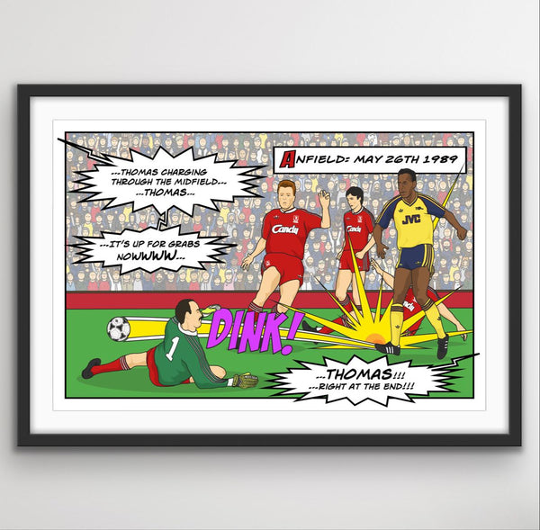 Arsenal Print - Anfield ‘89