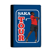 Bukayo Saka Passport Cover - Saka on Tour