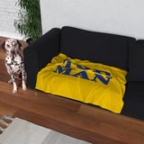 Leeds United Dog Blanket - Away