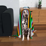 Harlequins Dog Blanket
