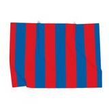 Red and Blue Dog Blanket