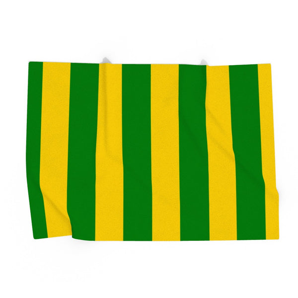 Yellow and Green Dog Blanket