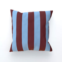 Claret & Blue Cushion