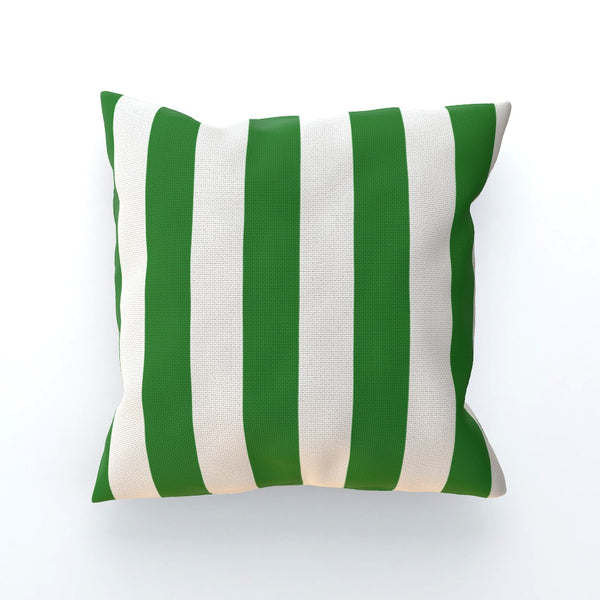 Green & White Cushion