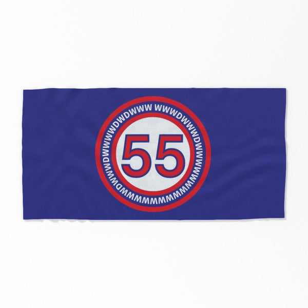 Rangers Beach Towel - 55 and Invincible