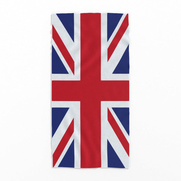 Union Jack Beach Towel - Vertical