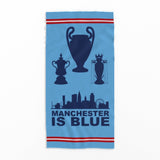 Manchester City Beach Towel - Treble Winners