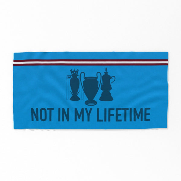 Manchester City Beach Towel - Not In My Lifetime