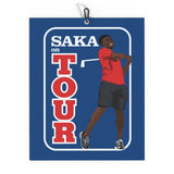 Bukayo Saka  Golf Towel - Saka on Tour