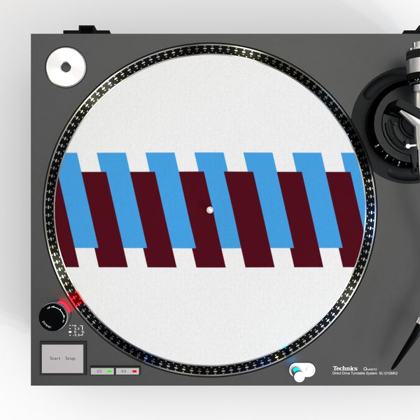 West Ham United Turntable Mat - 1991/92 Away
