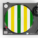 Green, White & Yellow Turntable Mat