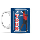 Bukayo Saka Mug - Saka on Tour