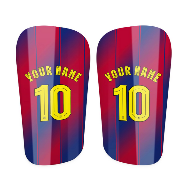 Barcelona Shin Pads - 2025/26 Home