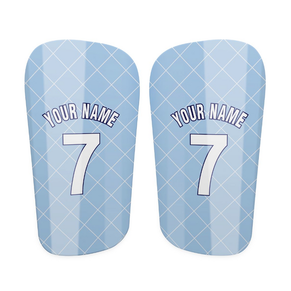 Manchester City Shin Pads - 1997 Home