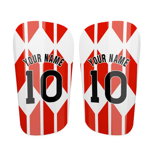 Sheffield United Shin Pads - 1995/96 Home