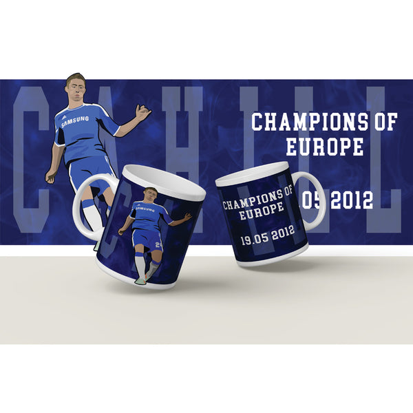 Champions of Europe Mug -  Gary Cahill