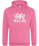 Wales Hoodie (White Dragon)