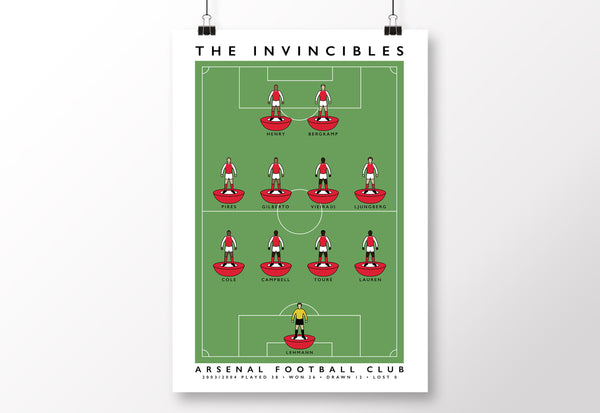 Arsenal Invincibles Poster