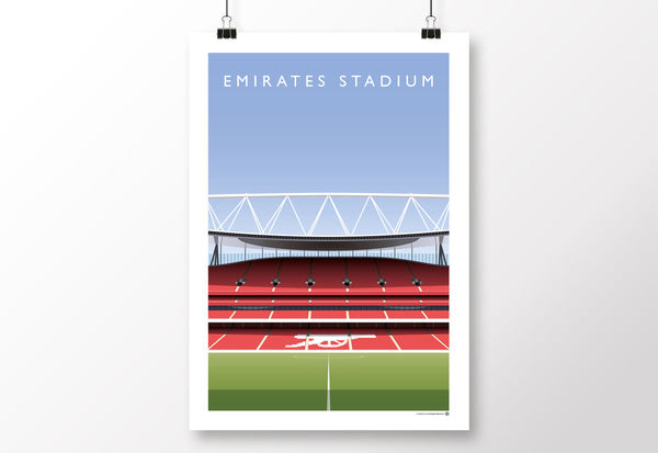 Emirates Stadium - East Stand Poster
