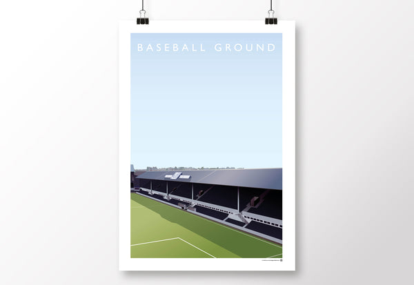 Baseball Ground Poster