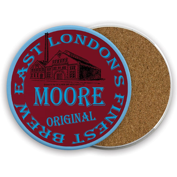 West Ham Ceramic Beer Mat - Bobby Moore